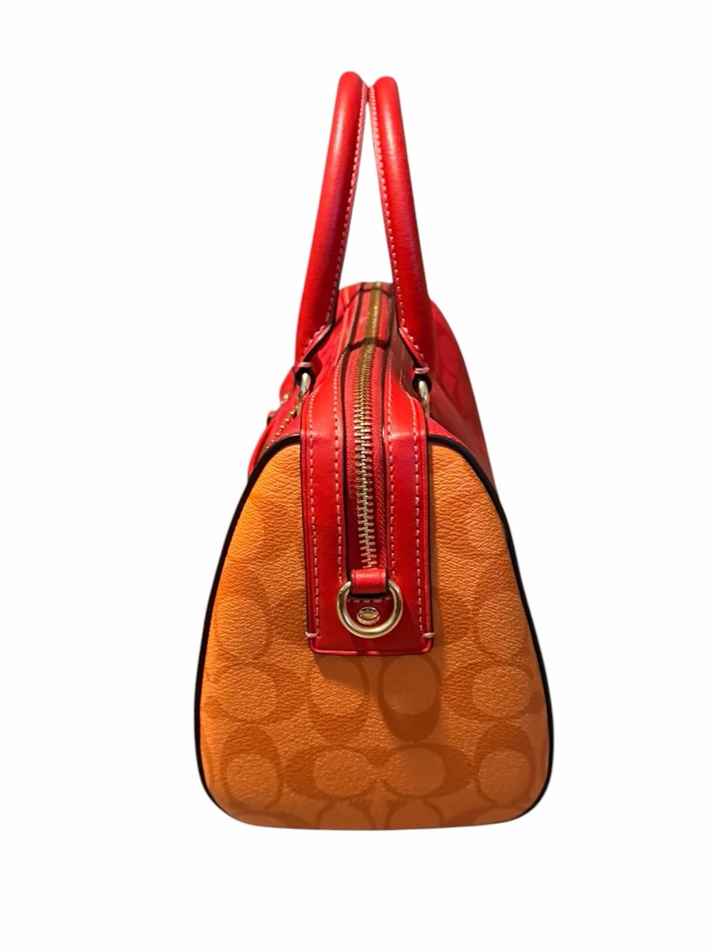 Coach Rowan Satchel In Colorblock - Picture 6 of 10